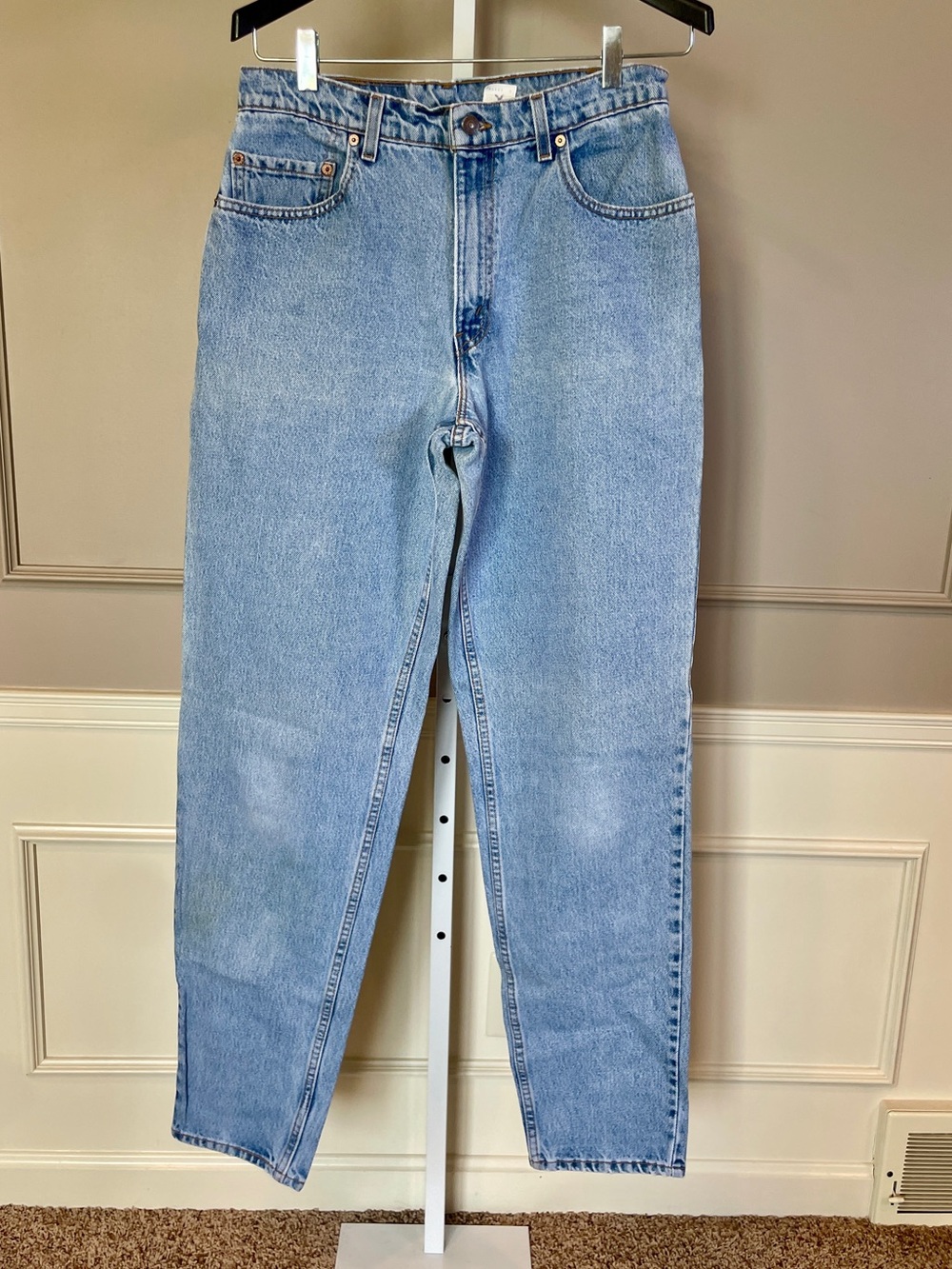 Vintage Levi's 560 Denim Jeans Mens 90s 1998 33 x 36 Loose Fit Tapered Leg
